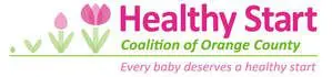 A pink and green logo for the health coalition of canada.