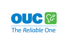 A logo of ouc the reliable one