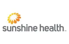 A logo of sunshine health